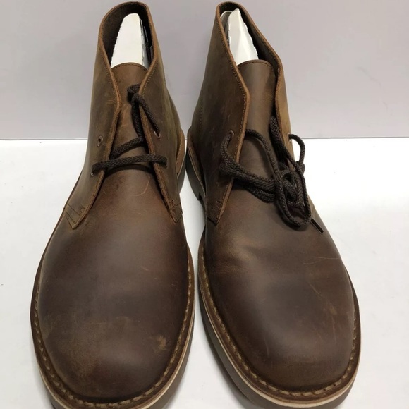 Clark’s Men’s Bushacre 2 Chukka Boots Dark Brown, Size 13 M